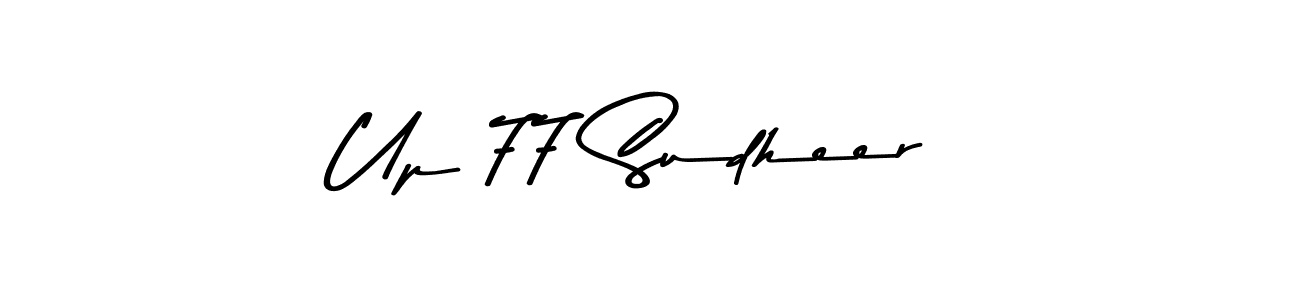 Also You can easily find your signature by using the search form. We will create Up 77 Sudheer name handwritten signature images for you free of cost using Asem Kandis PERSONAL USE sign style. Up 77 Sudheer signature style 9 images and pictures png