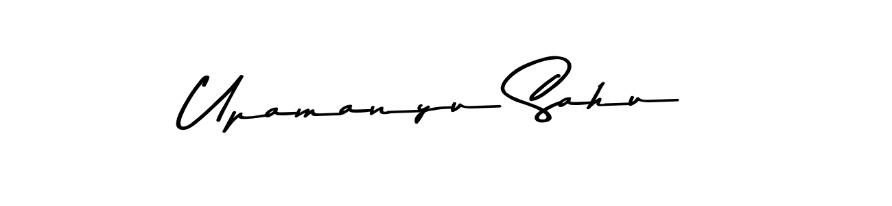 Upamanyu Sahu stylish signature style. Best Handwritten Sign (Asem Kandis PERSONAL USE) for my name. Handwritten Signature Collection Ideas for my name Upamanyu Sahu. Upamanyu Sahu signature style 9 images and pictures png