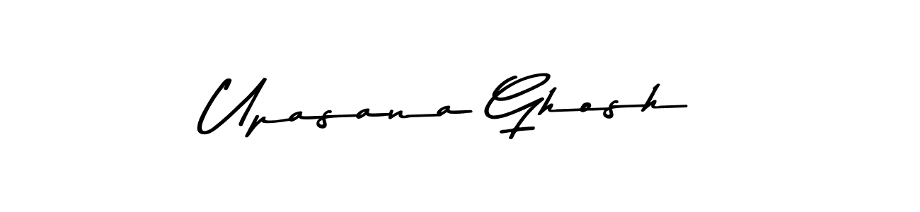 Use a signature maker to create a handwritten signature online. With this signature software, you can design (Asem Kandis PERSONAL USE) your own signature for name Upasana Ghosh. Upasana Ghosh signature style 9 images and pictures png