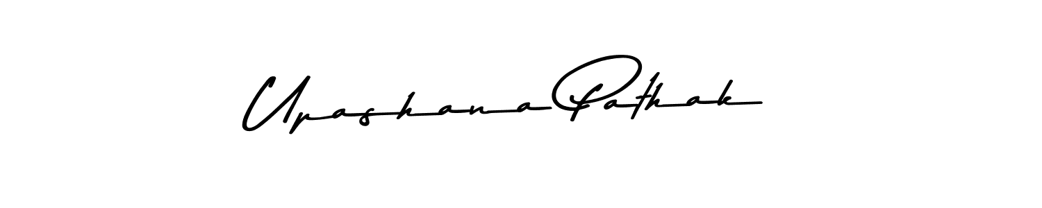 You should practise on your own different ways (Asem Kandis PERSONAL USE) to write your name (Upashana Pathak) in signature. don't let someone else do it for you. Upashana Pathak signature style 9 images and pictures png