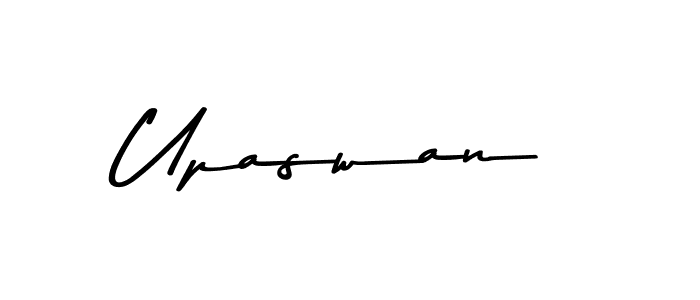 Create a beautiful signature design for name Upaswan. With this signature (Asem Kandis PERSONAL USE) fonts, you can make a handwritten signature for free. Upaswan signature style 9 images and pictures png