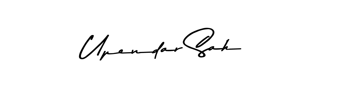 You should practise on your own different ways (Asem Kandis PERSONAL USE) to write your name (Upendar Sah) in signature. don't let someone else do it for you. Upendar Sah signature style 9 images and pictures png