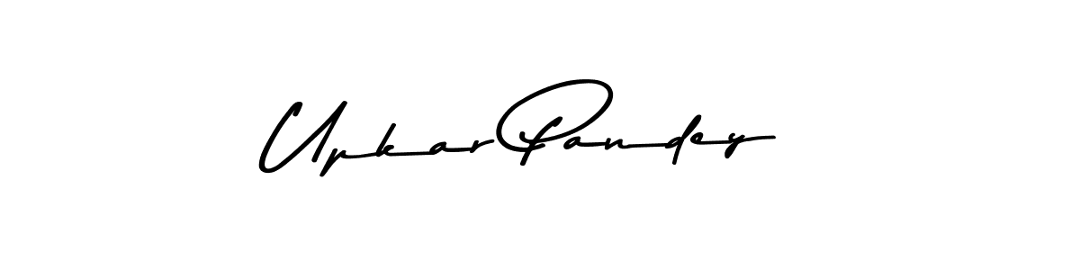 How to make Upkar Pandey signature? Asem Kandis PERSONAL USE is a professional autograph style. Create handwritten signature for Upkar Pandey name. Upkar Pandey signature style 9 images and pictures png