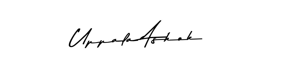 How to Draw Uppala Ashok signature style? Asem Kandis PERSONAL USE is a latest design signature styles for name Uppala Ashok. Uppala Ashok signature style 9 images and pictures png