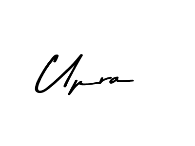 Create a beautiful signature design for name Upra. With this signature (Asem Kandis PERSONAL USE) fonts, you can make a handwritten signature for free. Upra signature style 9 images and pictures png