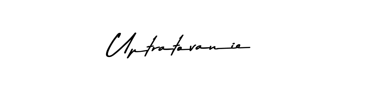 How to Draw Uptratovanie signature style? Asem Kandis PERSONAL USE is a latest design signature styles for name Uptratovanie. Uptratovanie signature style 9 images and pictures png