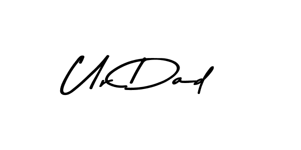 Make a beautiful signature design for name Ur Dad. Use this online signature maker to create a handwritten signature for free. Ur Dad signature style 9 images and pictures png