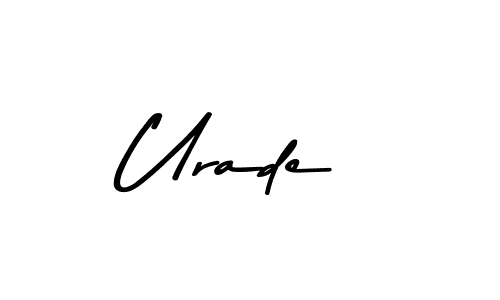Make a beautiful signature design for name Urade. Use this online signature maker to create a handwritten signature for free. Urade signature style 9 images and pictures png