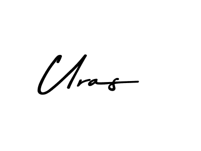 Make a beautiful signature design for name Uras. Use this online signature maker to create a handwritten signature for free. Uras signature style 9 images and pictures png