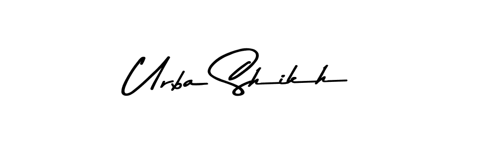 Also You can easily find your signature by using the search form. We will create Urba Shikh name handwritten signature images for you free of cost using Asem Kandis PERSONAL USE sign style. Urba Shikh signature style 9 images and pictures png