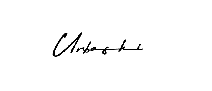 Also You can easily find your signature by using the search form. We will create Urbashi name handwritten signature images for you free of cost using Asem Kandis PERSONAL USE sign style. Urbashi signature style 9 images and pictures png