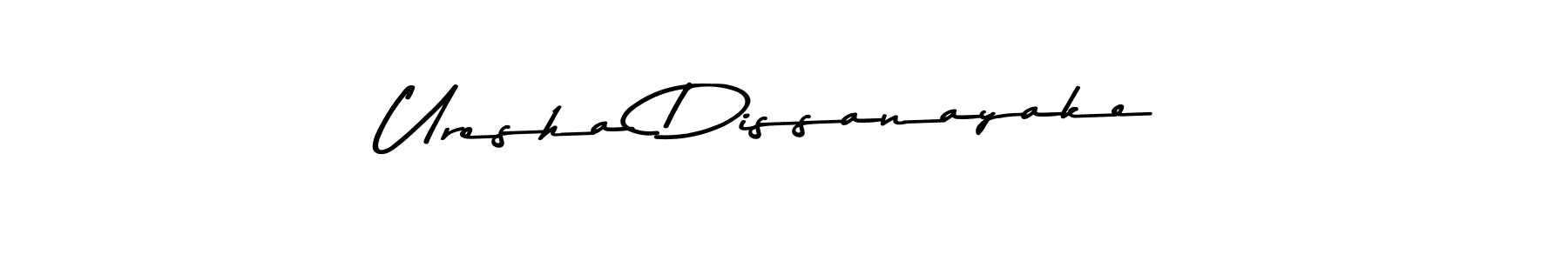 Asem Kandis PERSONAL USE is a professional signature style that is perfect for those who want to add a touch of class to their signature. It is also a great choice for those who want to make their signature more unique. Get Uresha Dissanayake name to fancy signature for free. Uresha Dissanayake signature style 9 images and pictures png