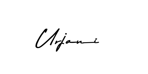 Design your own signature with our free online signature maker. With this signature software, you can create a handwritten (Asem Kandis PERSONAL USE) signature for name Urjani. Urjani signature style 9 images and pictures png