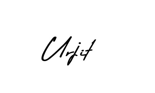 Design your own signature with our free online signature maker. With this signature software, you can create a handwritten (Asem Kandis PERSONAL USE) signature for name Urjit. Urjit signature style 9 images and pictures png
