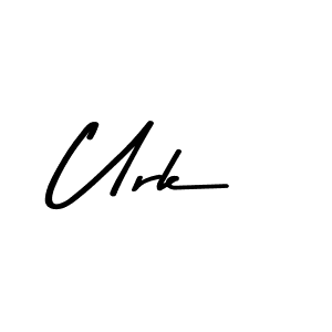 Also we have Urk name is the best signature style. Create professional handwritten signature collection using Asem Kandis PERSONAL USE autograph style. Urk signature style 9 images and pictures png