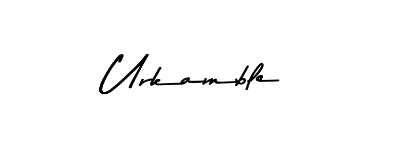 Make a beautiful signature design for name Urkamble. Use this online signature maker to create a handwritten signature for free. Urkamble signature style 9 images and pictures png