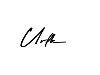 How to make Urlk signature? Asem Kandis PERSONAL USE is a professional autograph style. Create handwritten signature for Urlk name. Urlk signature style 9 images and pictures png