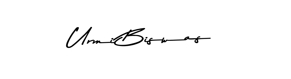 Make a beautiful signature design for name Urmi Biswas. Use this online signature maker to create a handwritten signature for free. Urmi Biswas signature style 9 images and pictures png