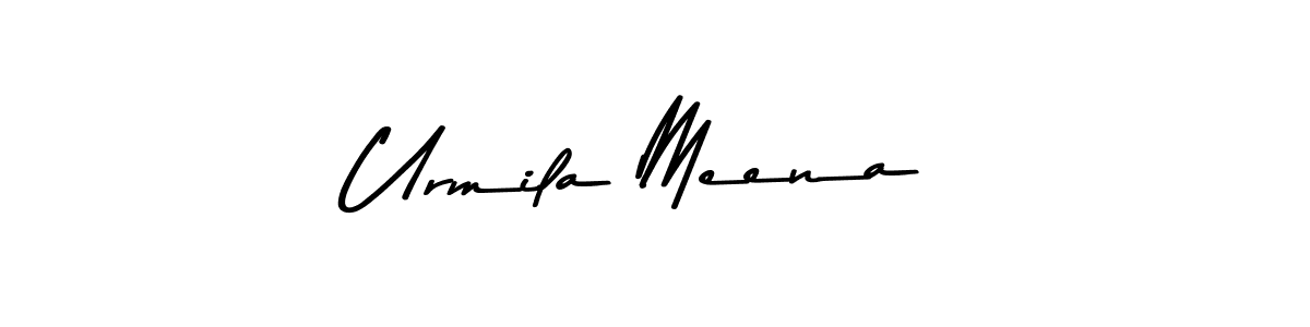 Also You can easily find your signature by using the search form. We will create Urmila Meena name handwritten signature images for you free of cost using Asem Kandis PERSONAL USE sign style. Urmila Meena signature style 9 images and pictures png