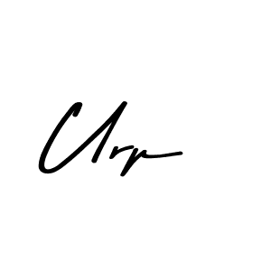 Create a beautiful signature design for name Urp. With this signature (Asem Kandis PERSONAL USE) fonts, you can make a handwritten signature for free. Urp signature style 9 images and pictures png