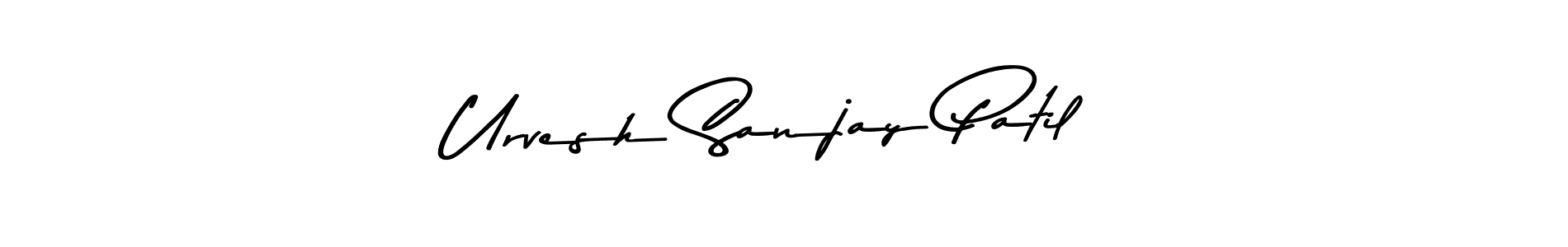 Asem Kandis PERSONAL USE is a professional signature style that is perfect for those who want to add a touch of class to their signature. It is also a great choice for those who want to make their signature more unique. Get Urvesh Sanjay Patil name to fancy signature for free. Urvesh Sanjay Patil signature style 9 images and pictures png