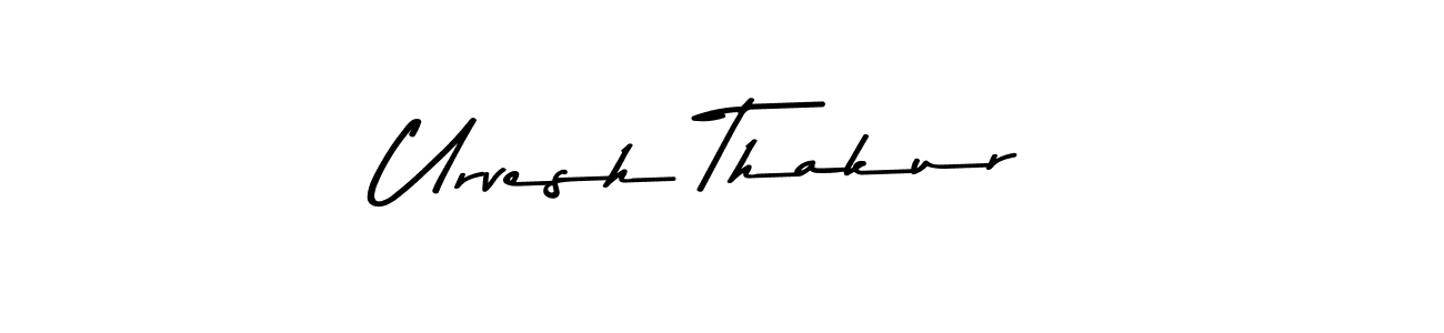 Make a short Urvesh Thakur signature style. Manage your documents anywhere anytime using Asem Kandis PERSONAL USE. Create and add eSignatures, submit forms, share and send files easily. Urvesh Thakur signature style 9 images and pictures png