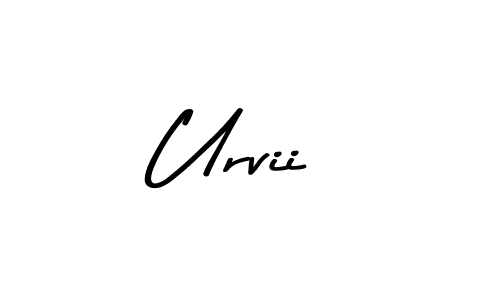 Similarly Asem Kandis PERSONAL USE is the best handwritten signature design. Signature creator online .You can use it as an online autograph creator for name Urvii. Urvii signature style 9 images and pictures png