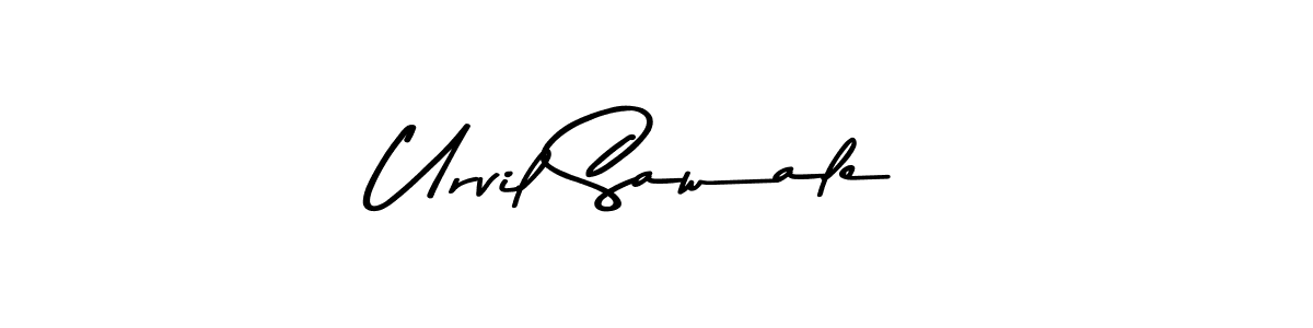 The best way (Asem Kandis PERSONAL USE) to make a short signature is to pick only two or three words in your name. The name Urvil Sawale include a total of six letters. For converting this name. Urvil Sawale signature style 9 images and pictures png