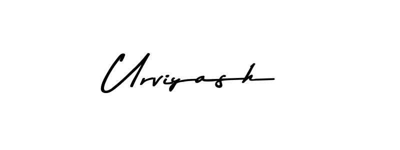 Use a signature maker to create a handwritten signature online. With this signature software, you can design (Asem Kandis PERSONAL USE) your own signature for name Urviyash. Urviyash signature style 9 images and pictures png