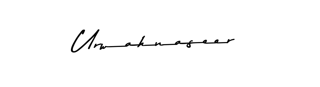 Urwahnaseer stylish signature style. Best Handwritten Sign (Asem Kandis PERSONAL USE) for my name. Handwritten Signature Collection Ideas for my name Urwahnaseer. Urwahnaseer signature style 9 images and pictures png