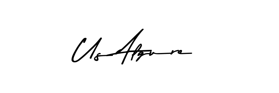 Asem Kandis PERSONAL USE is a professional signature style that is perfect for those who want to add a touch of class to their signature. It is also a great choice for those who want to make their signature more unique. Get Us Algure name to fancy signature for free. Us Algure signature style 9 images and pictures png