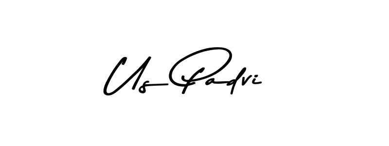 Asem Kandis PERSONAL USE is a professional signature style that is perfect for those who want to add a touch of class to their signature. It is also a great choice for those who want to make their signature more unique. Get Us Padvi name to fancy signature for free. Us Padvi signature style 9 images and pictures png
