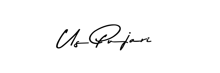 You should practise on your own different ways (Asem Kandis PERSONAL USE) to write your name (Us Pujari) in signature. don't let someone else do it for you. Us Pujari signature style 9 images and pictures png