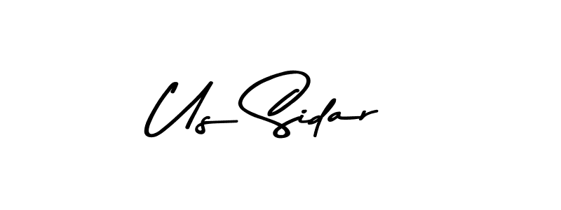 Design your own signature with our free online signature maker. With this signature software, you can create a handwritten (Asem Kandis PERSONAL USE) signature for name Us Sidar. Us Sidar signature style 9 images and pictures png