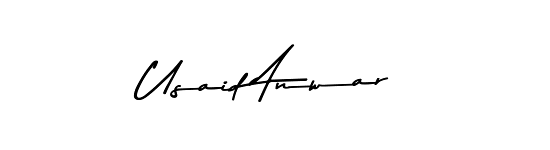 Asem Kandis PERSONAL USE is a professional signature style that is perfect for those who want to add a touch of class to their signature. It is also a great choice for those who want to make their signature more unique. Get Usaid Anwar name to fancy signature for free. Usaid Anwar signature style 9 images and pictures png