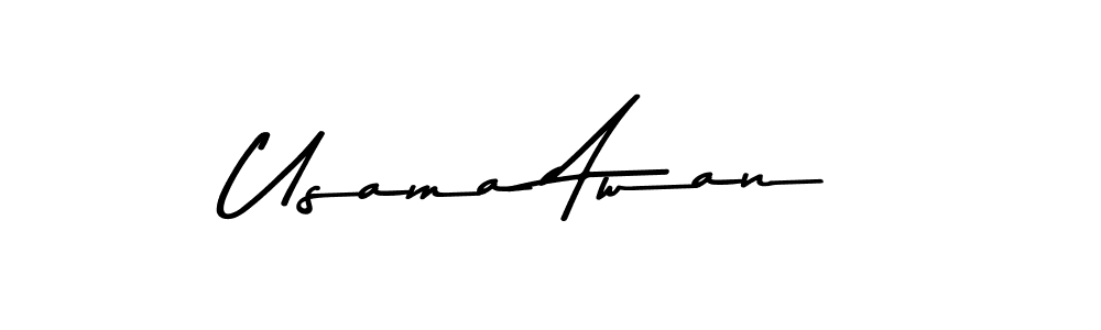 You can use this online signature creator to create a handwritten signature for the name Usama Awan. This is the best online autograph maker. Usama Awan signature style 9 images and pictures png