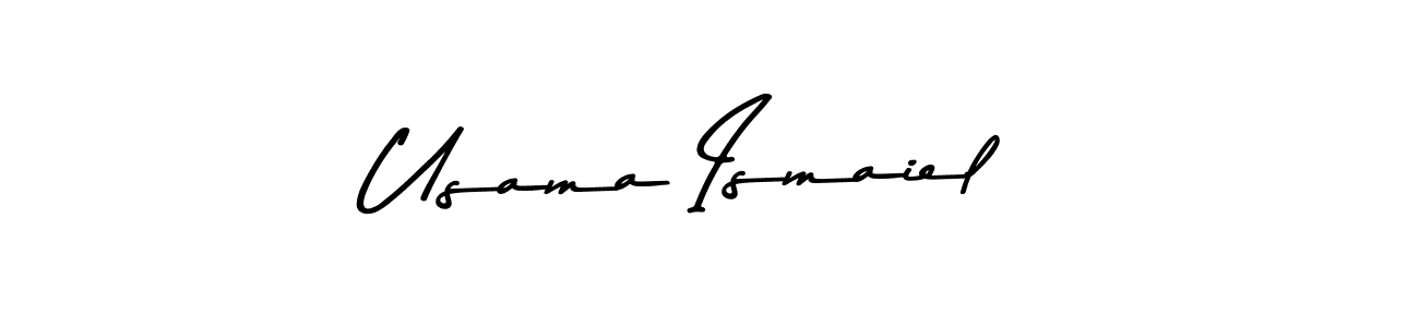 Also You can easily find your signature by using the search form. We will create Usama Ismaiel name handwritten signature images for you free of cost using Asem Kandis PERSONAL USE sign style. Usama Ismaiel signature style 9 images and pictures png