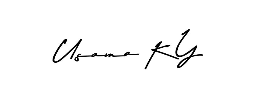 if you are searching for the best signature style for your name Usama K Y. so please give up your signature search. here we have designed multiple signature styles  using Asem Kandis PERSONAL USE. Usama K Y signature style 9 images and pictures png