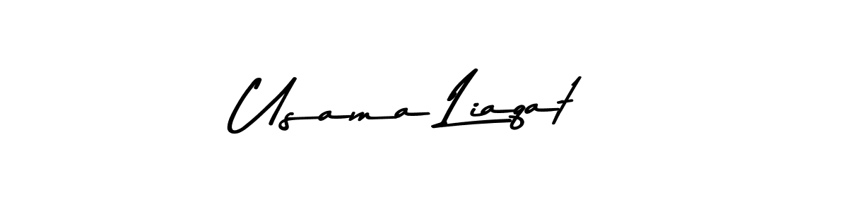 How to make Usama Liaqat signature? Asem Kandis PERSONAL USE is a professional autograph style. Create handwritten signature for Usama Liaqat name. Usama Liaqat signature style 9 images and pictures png