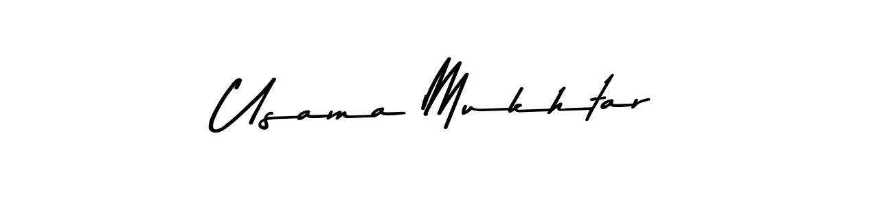 Also we have Usama Mukhtar name is the best signature style. Create professional handwritten signature collection using Asem Kandis PERSONAL USE autograph style. Usama Mukhtar signature style 9 images and pictures png