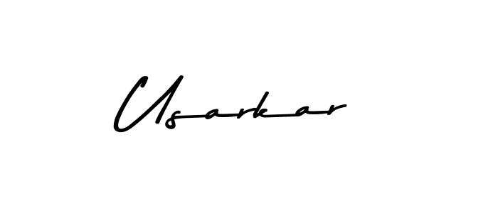 Also You can easily find your signature by using the search form. We will create Usarkar name handwritten signature images for you free of cost using Asem Kandis PERSONAL USE sign style. Usarkar signature style 9 images and pictures png