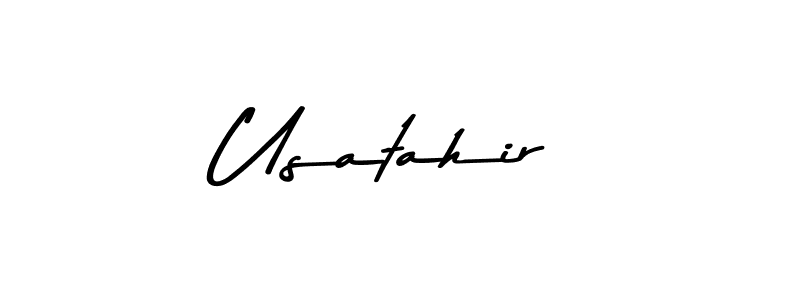 Similarly Asem Kandis PERSONAL USE is the best handwritten signature design. Signature creator online .You can use it as an online autograph creator for name Usatahir. Usatahir signature style 9 images and pictures png