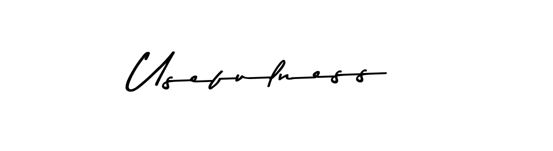 Also You can easily find your signature by using the search form. We will create Usefulness  name handwritten signature images for you free of cost using Asem Kandis PERSONAL USE sign style. Usefulness  signature style 9 images and pictures png