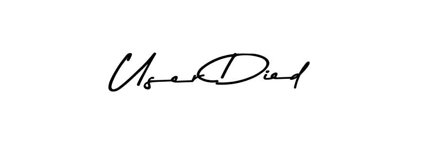 User Died stylish signature style. Best Handwritten Sign (Asem Kandis PERSONAL USE) for my name. Handwritten Signature Collection Ideas for my name User Died. User Died signature style 9 images and pictures png