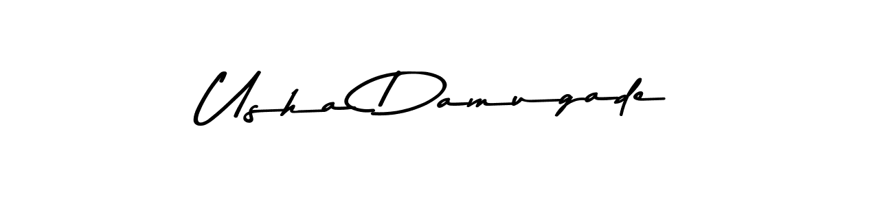 How to Draw Usha Damugade signature style? Asem Kandis PERSONAL USE is a latest design signature styles for name Usha Damugade. Usha Damugade signature style 9 images and pictures png