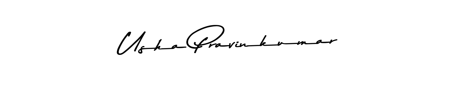 Also we have Usha Pravinkumar name is the best signature style. Create professional handwritten signature collection using Asem Kandis PERSONAL USE autograph style. Usha Pravinkumar signature style 9 images and pictures png