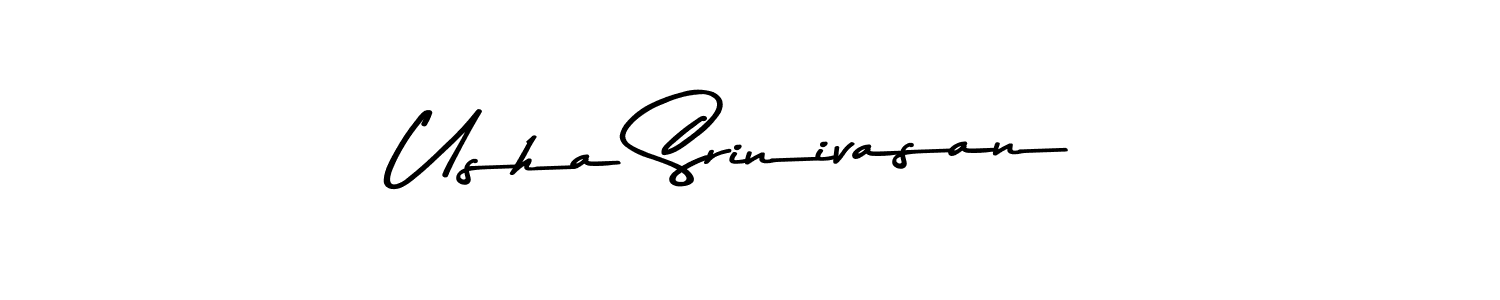 Also You can easily find your signature by using the search form. We will create Usha Srinivasan name handwritten signature images for you free of cost using Asem Kandis PERSONAL USE sign style. Usha Srinivasan signature style 9 images and pictures png