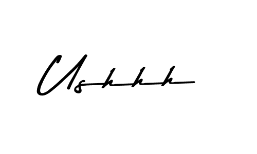 How to Draw Ushhh signature style? Asem Kandis PERSONAL USE is a latest design signature styles for name Ushhh. Ushhh signature style 9 images and pictures png