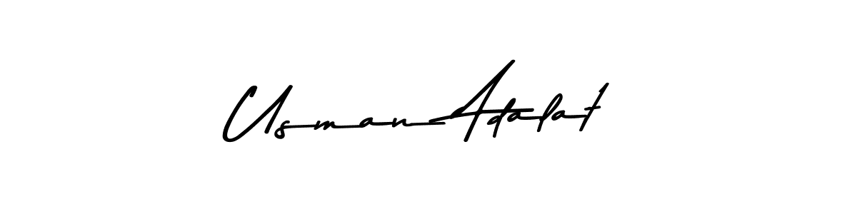 See photos of Usman Adalat official signature by Spectra . Check more albums & portfolios. Read reviews & check more about Asem Kandis PERSONAL USE font. Usman Adalat signature style 9 images and pictures png