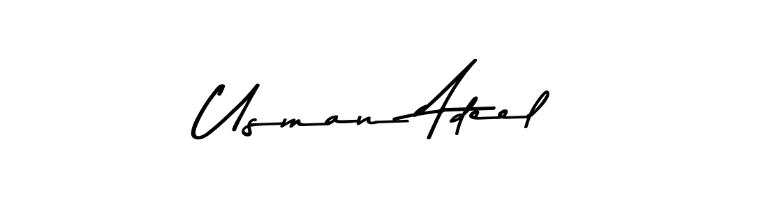 Similarly Asem Kandis PERSONAL USE is the best handwritten signature design. Signature creator online .You can use it as an online autograph creator for name Usman Adeel. Usman Adeel signature style 9 images and pictures png